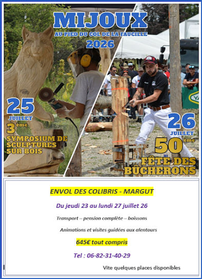 Au pied du col de la Faucille avec les Colibris du 23 au 27 juillet
